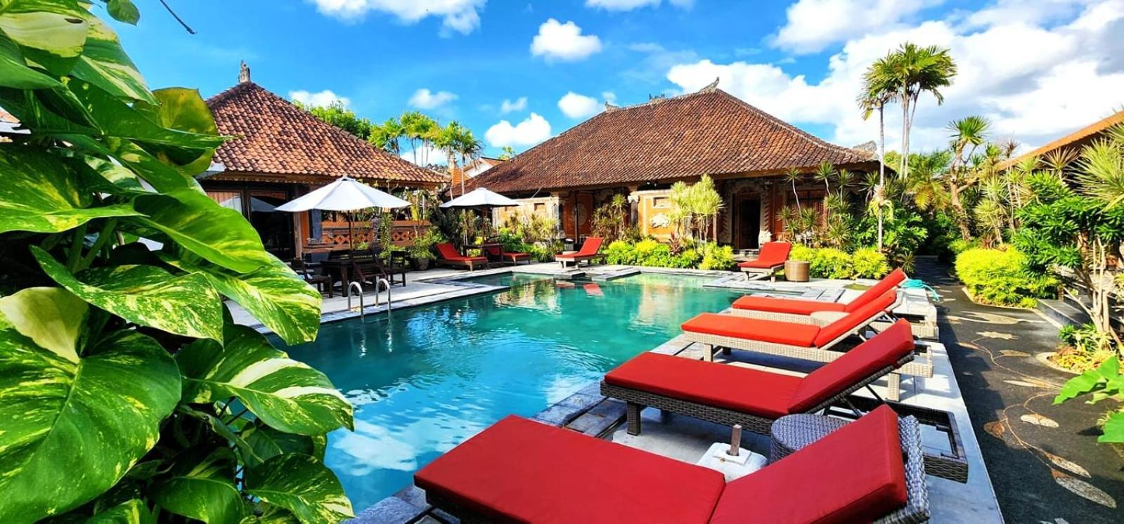 Stana Puri Gopa Hotel Sanur Exterior foto